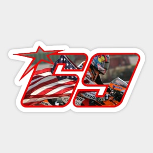 Tribute To Nicky Hayden Sticker